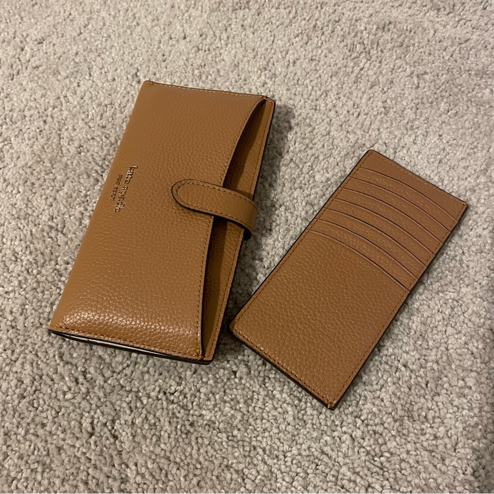 Kate Spade Hudson Bi-fold Wallet Bungalow Brown